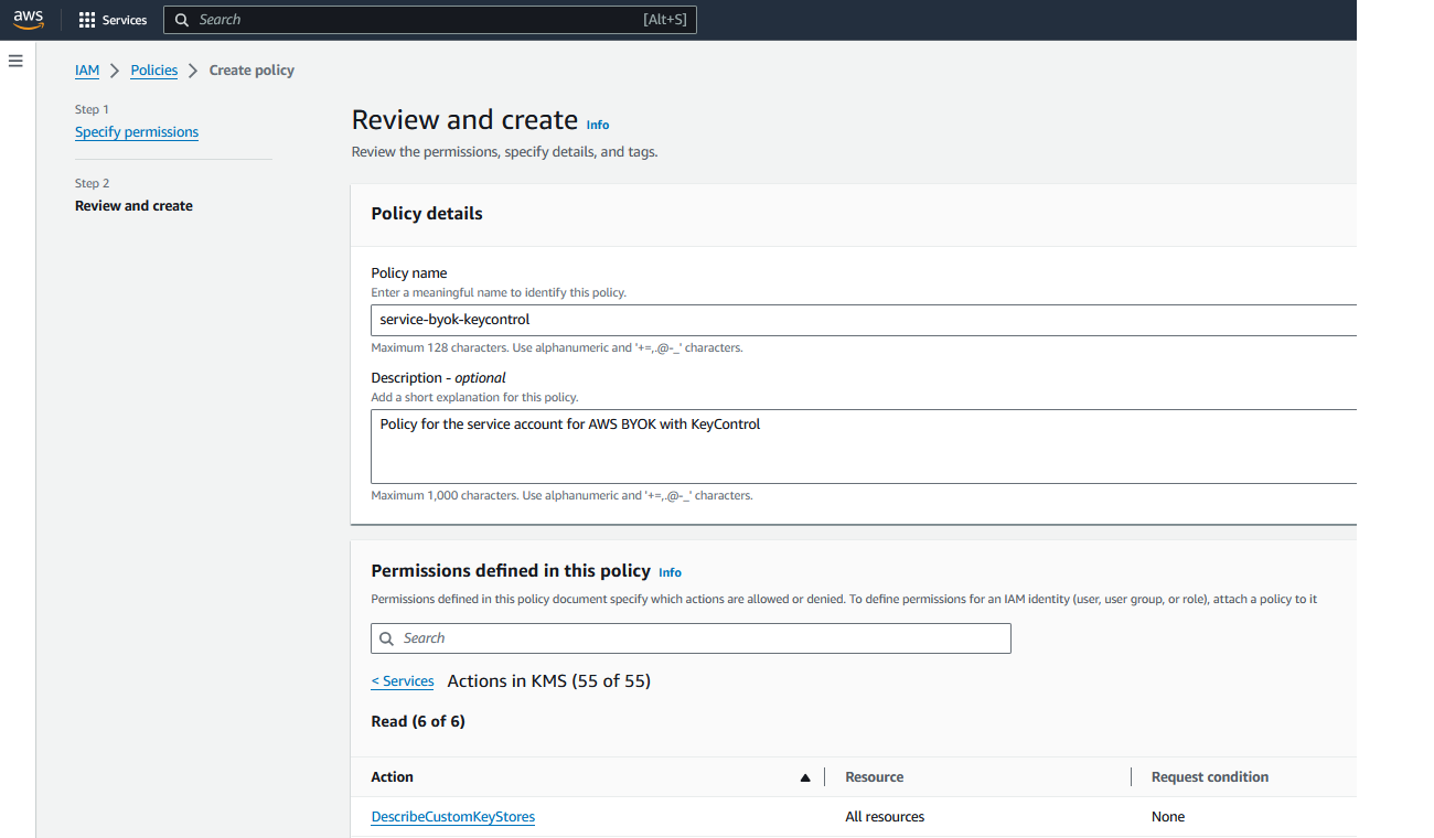 aws create service policy 2