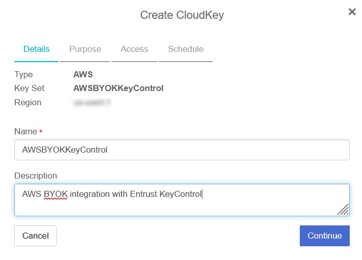 keycontrol create cloudkey 2