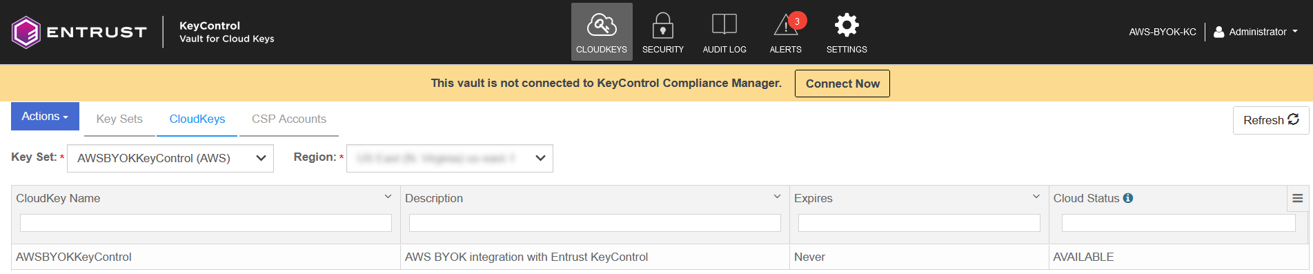 keycontrol create cloudkey 6