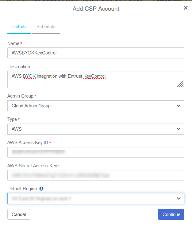 keycontrol csp account 1