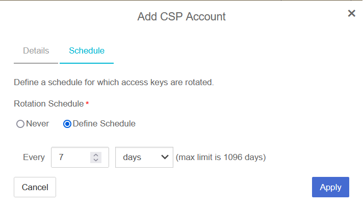 keycontrol csp account 2