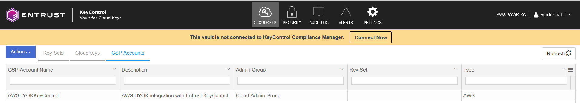 keycontrol csp account 3