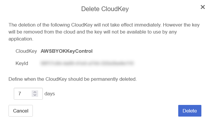 keycontrol delete cloudkey 1