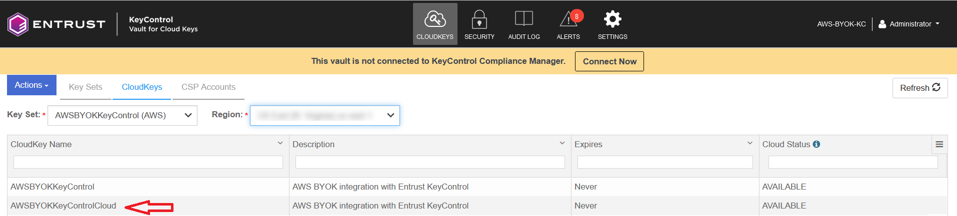 keycontrol import cloudkey 2