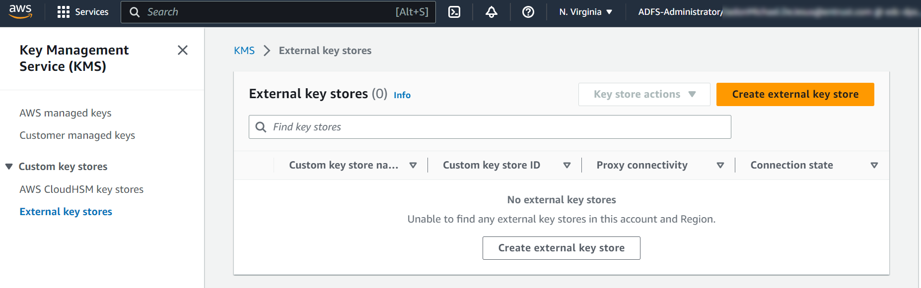 AWS XKS Set Up 1