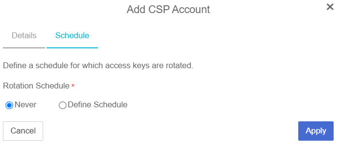 create csp account2