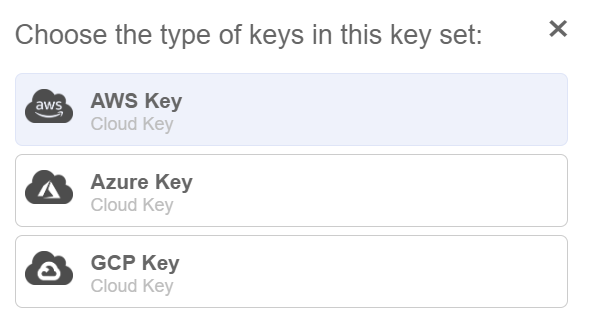 create key set 2