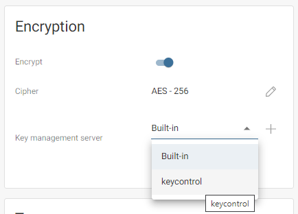 cv edit key management