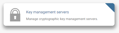 cv key management servers tile