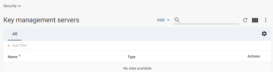 cv key management servers