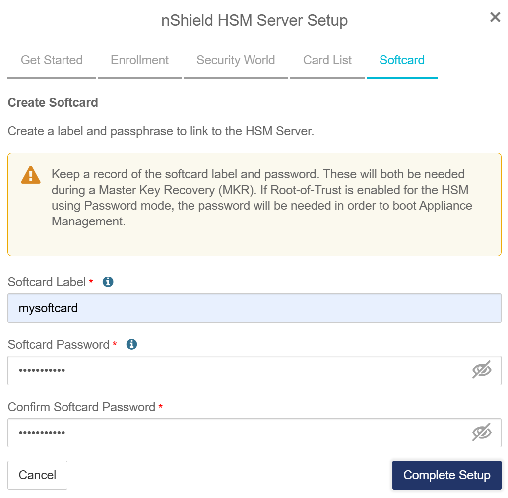 hsmsoftcard