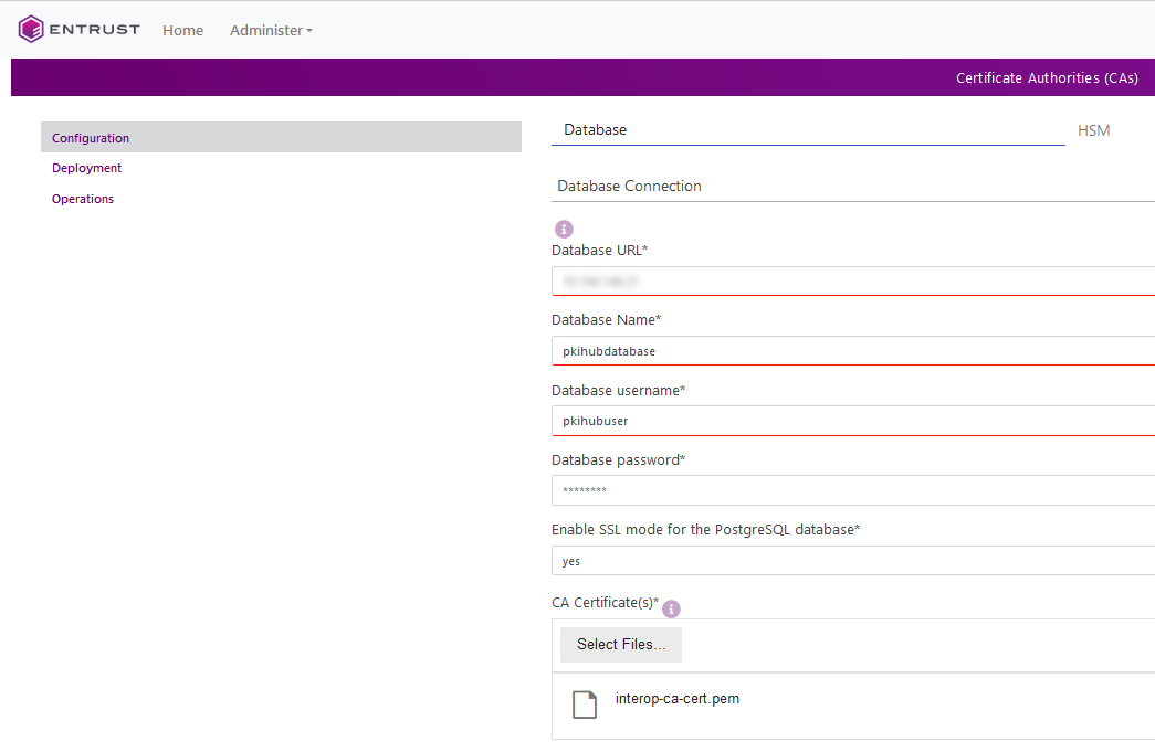 configure pkihub 1