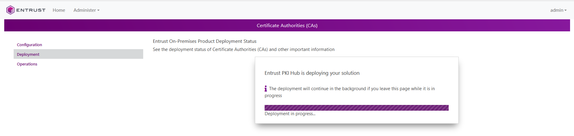 configure pkihub 4