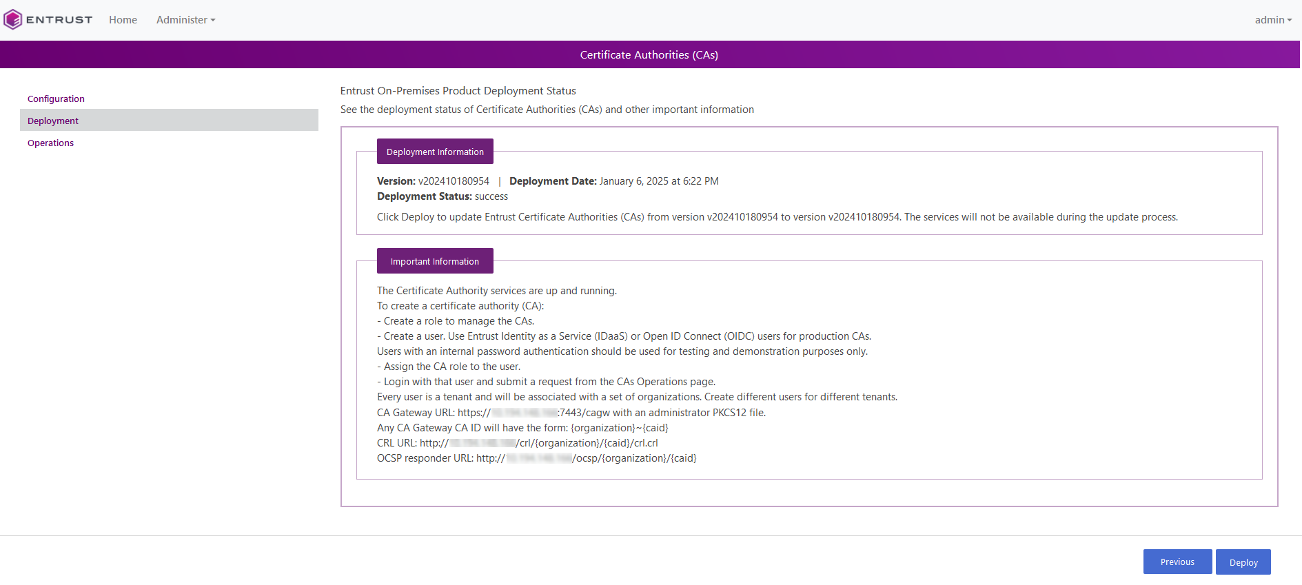 configure pkihub 5