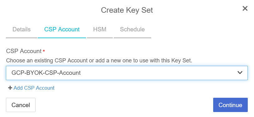 keycontrol create key set 2