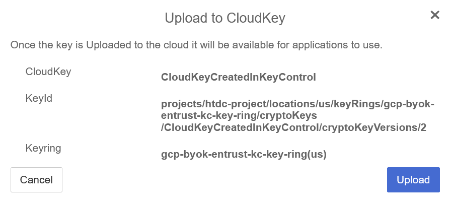 keycontrol upload removed cloudkey 1