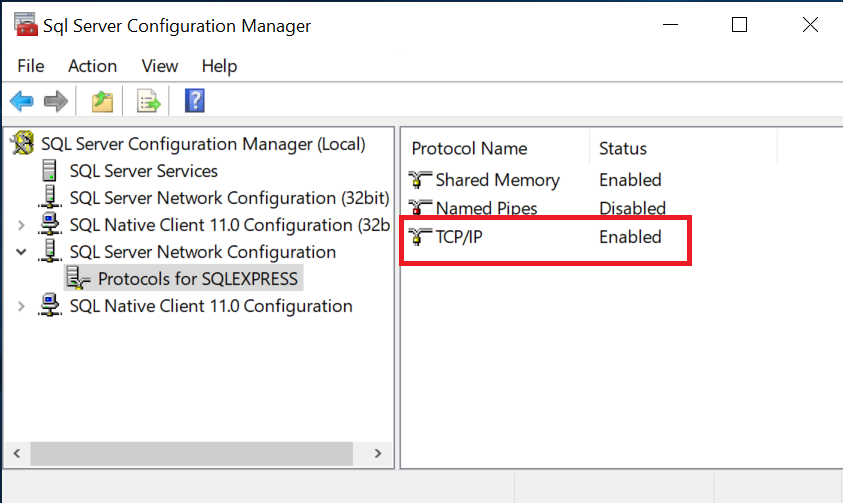 server network configuration