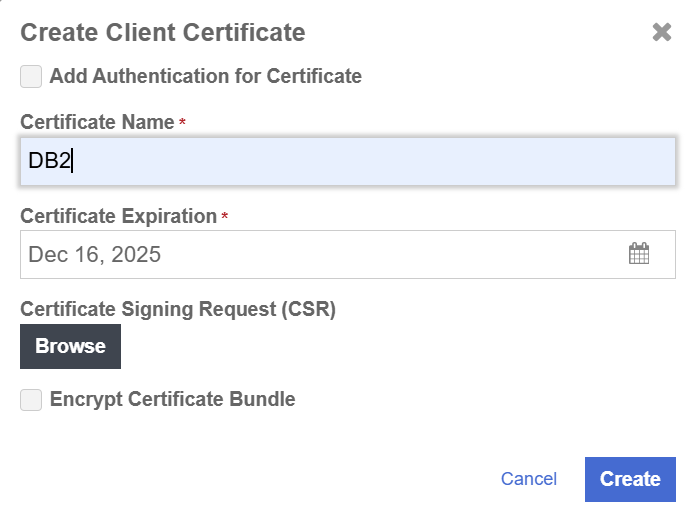 kc createclientcertificate