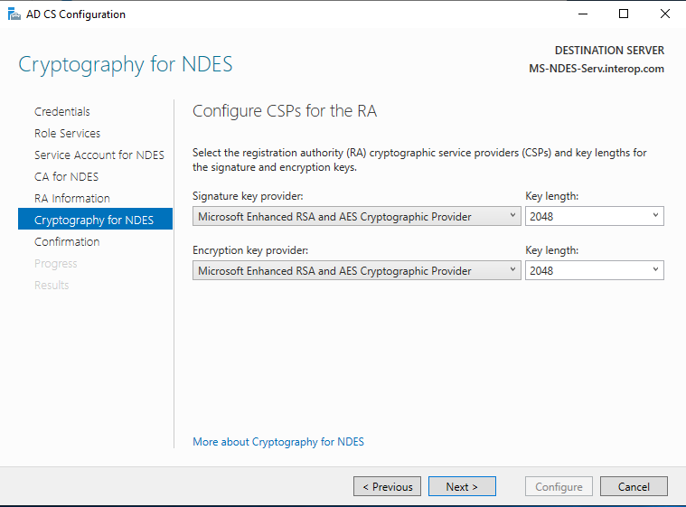 cryptography for ndes 1