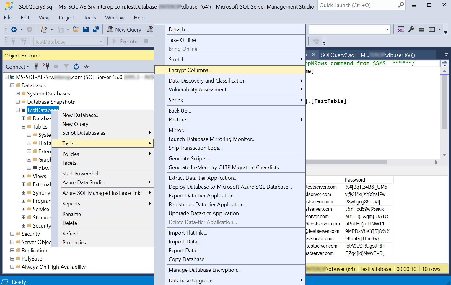 decrypt ssms encrypt column