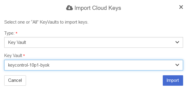 azure create cloudkey 3