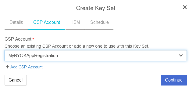 keycontrol create key set 2