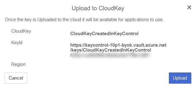 keycontrol upload removed cloudkey 1