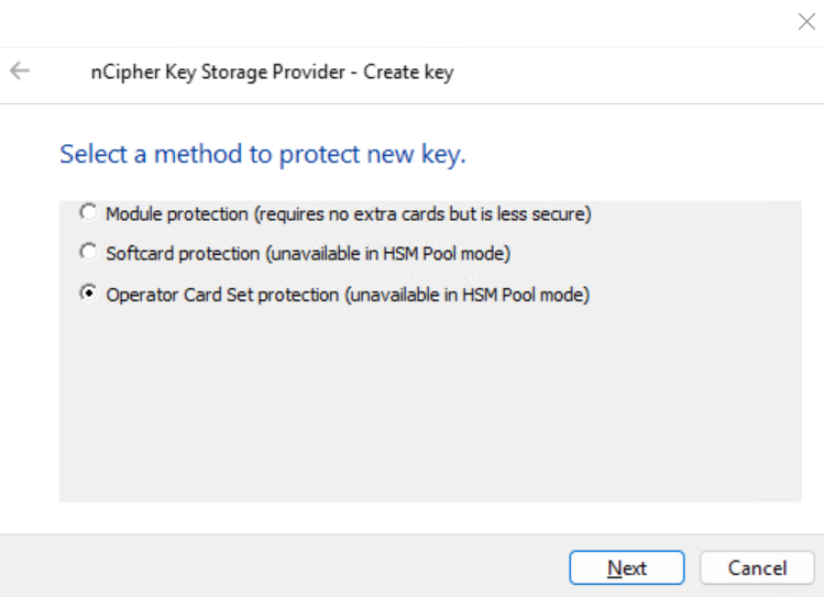 csr create key 2