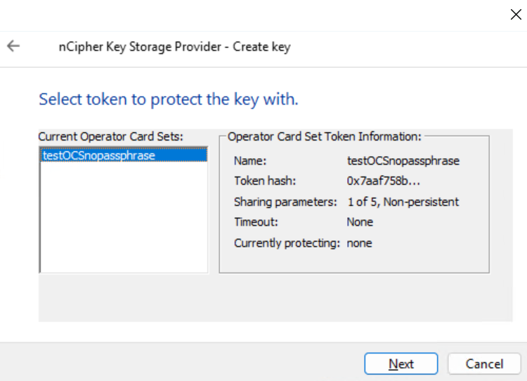 csr create key 3