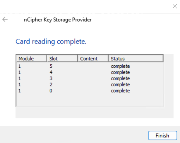 csr create key 6