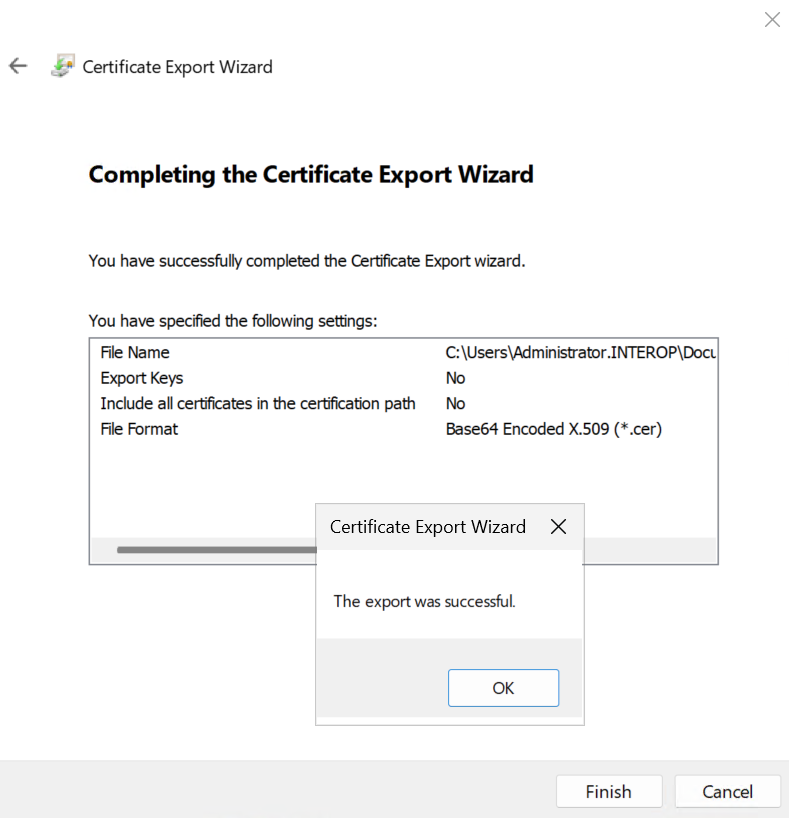 mmc export 6