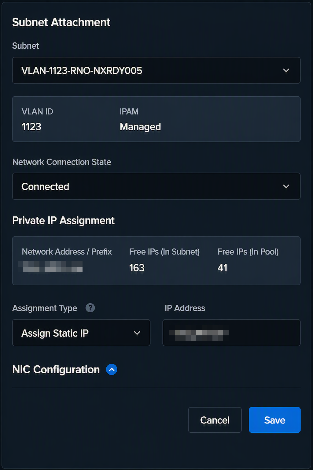 add nic
