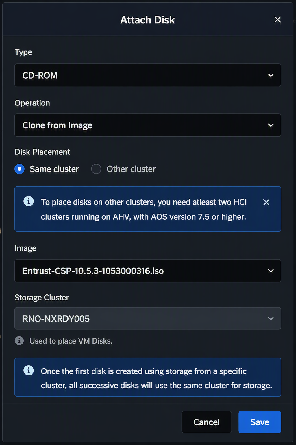 select image