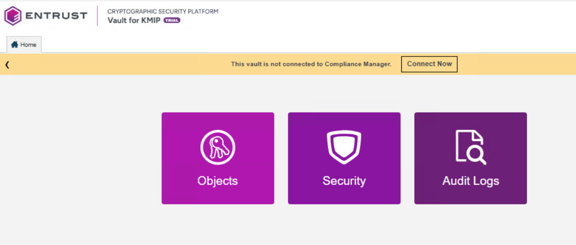 vault homepage