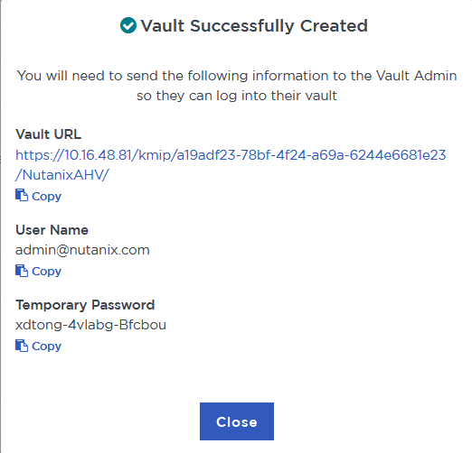 create keycontrol vault 4