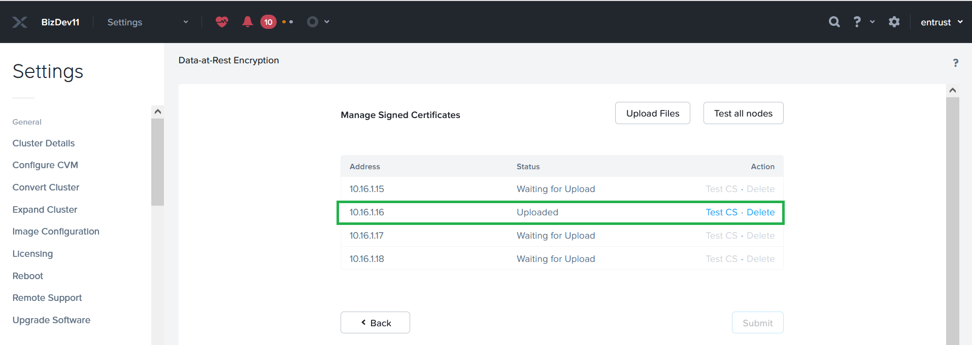 nutanix certauth add cert 3