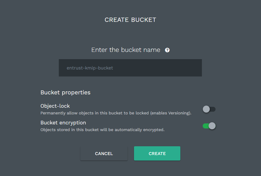 s3 create bucket 1