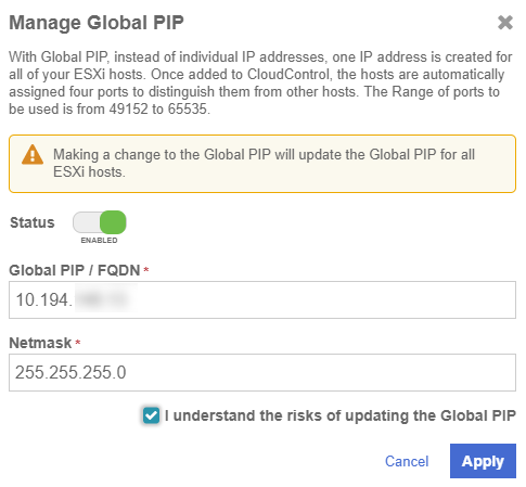 manage global pip