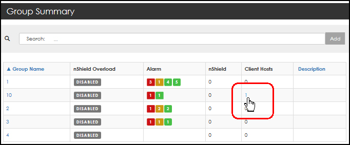 Group summary select specific entity