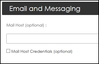 Email messaging page