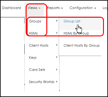 Group summary - group manager view