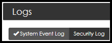 System event log
