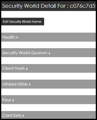 Security world detail