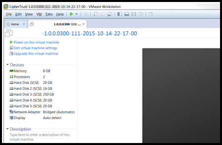 nShield Monitor VM details