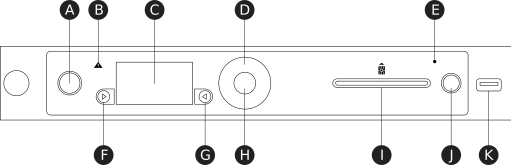 front panel controls